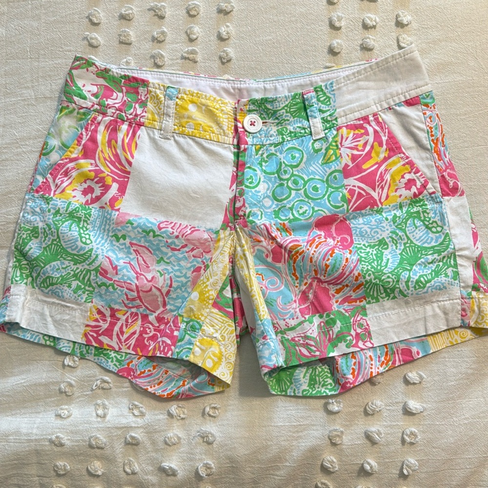Lilly Pulitzer Callahan shorts, sz 0